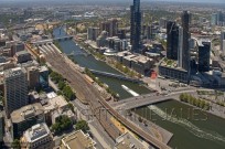 River Yarra  City of Melbourne Victoria Australia (EAJ009162)